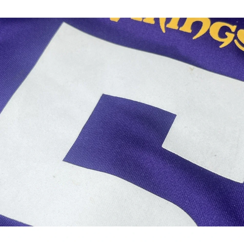 Minnesota Vikings NFL Football Nike On Field Purple Jersey #5 Bridgewater Size M